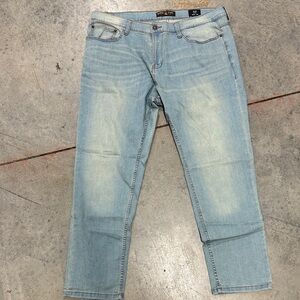 Ring of Fire Men's Relaxed Light Blue Jeans